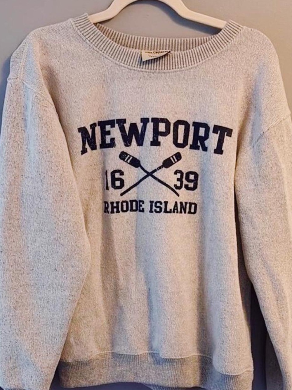Gray Newport Rhode Island Sweatshirt